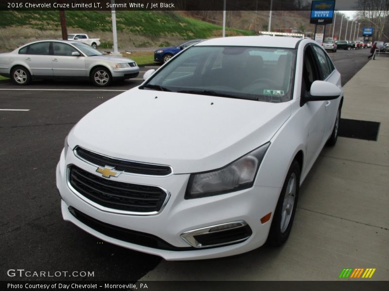 Summit White / Jet Black 2016 Chevrolet Cruze Limited LT