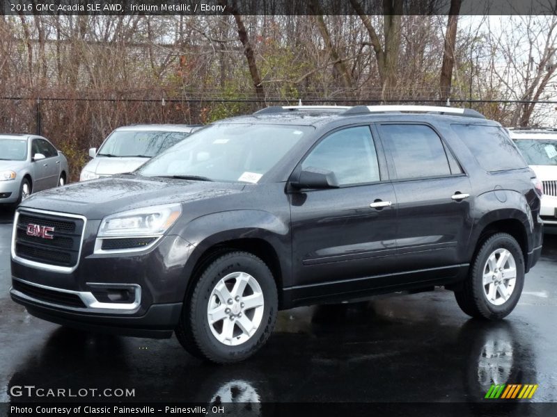 Iridium Metallic / Ebony 2016 GMC Acadia SLE AWD