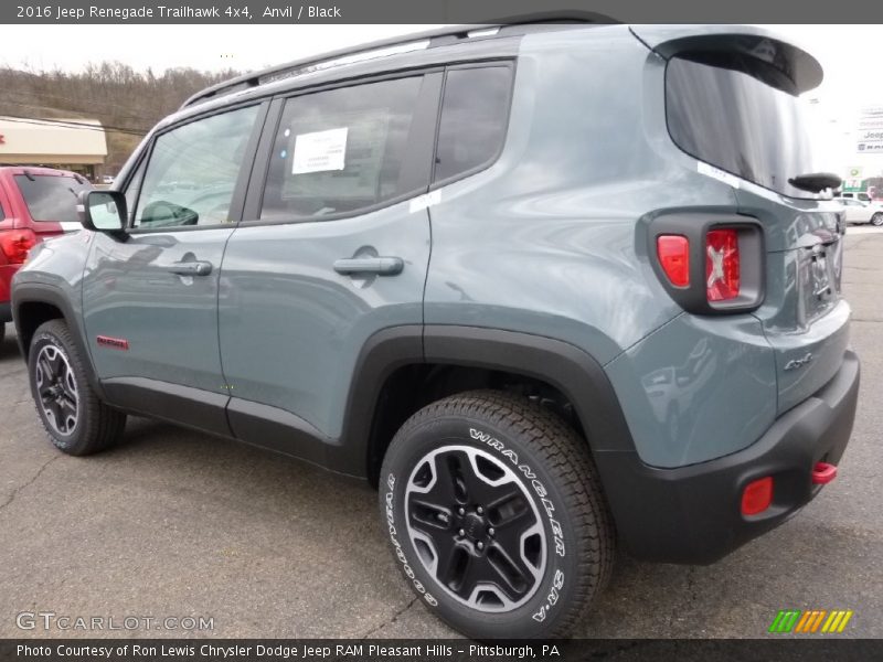 Anvil / Black 2016 Jeep Renegade Trailhawk 4x4