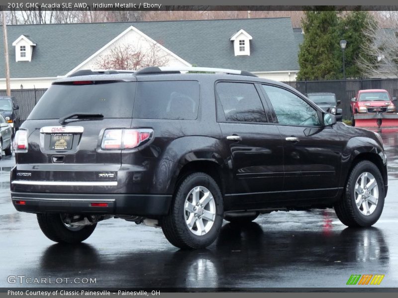 Iridium Metallic / Ebony 2016 GMC Acadia SLE AWD
