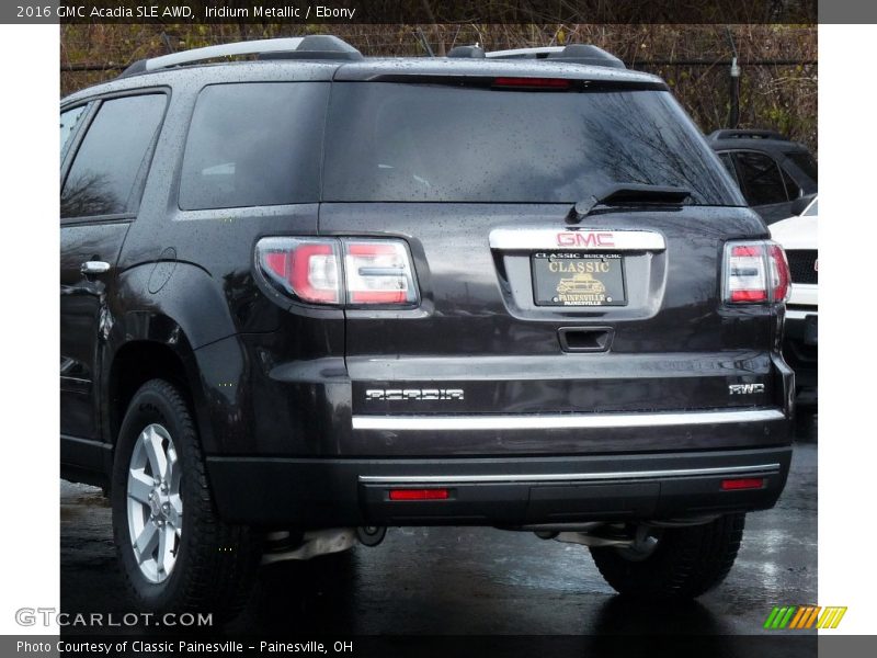 Iridium Metallic / Ebony 2016 GMC Acadia SLE AWD