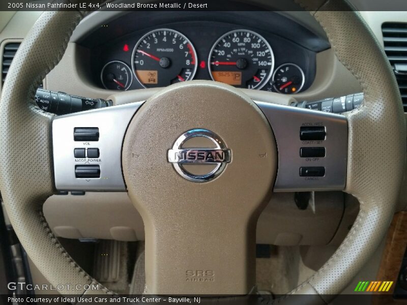 Woodland Bronze Metallic / Desert 2005 Nissan Pathfinder LE 4x4