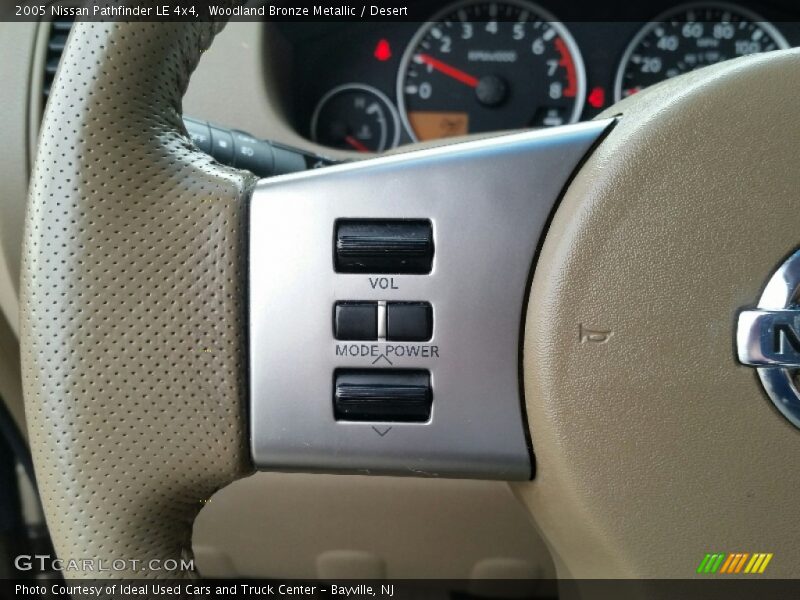 Woodland Bronze Metallic / Desert 2005 Nissan Pathfinder LE 4x4