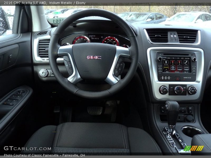 Iridium Metallic / Ebony 2016 GMC Acadia SLE AWD