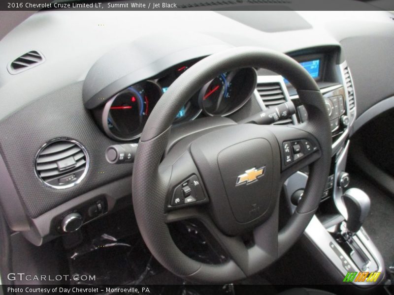 Summit White / Jet Black 2016 Chevrolet Cruze Limited LT