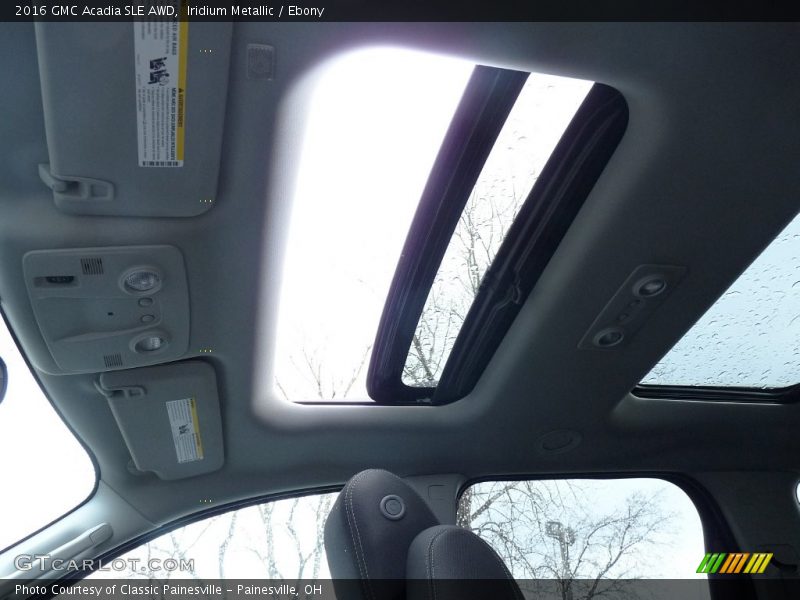 Iridium Metallic / Ebony 2016 GMC Acadia SLE AWD