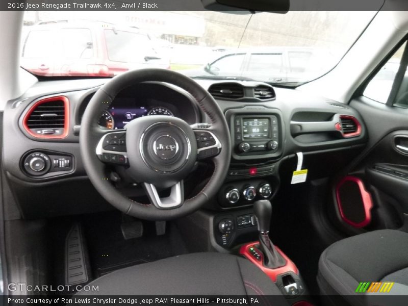 Anvil / Black 2016 Jeep Renegade Trailhawk 4x4