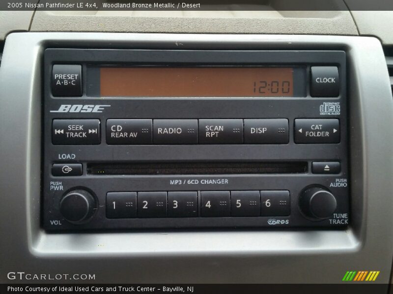 Woodland Bronze Metallic / Desert 2005 Nissan Pathfinder LE 4x4