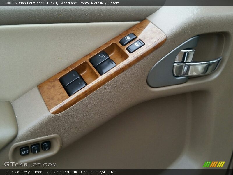 Woodland Bronze Metallic / Desert 2005 Nissan Pathfinder LE 4x4