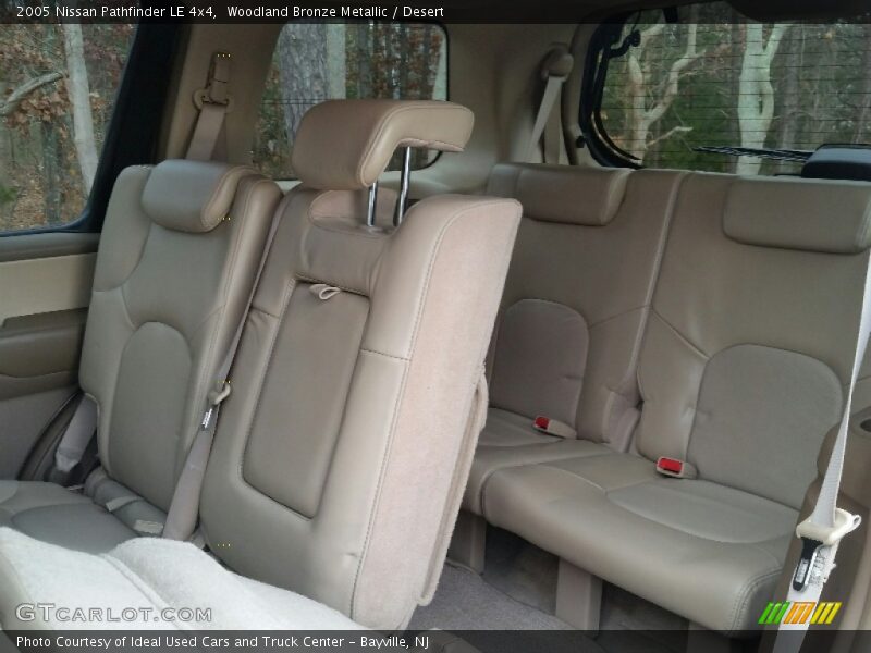 Woodland Bronze Metallic / Desert 2005 Nissan Pathfinder LE 4x4