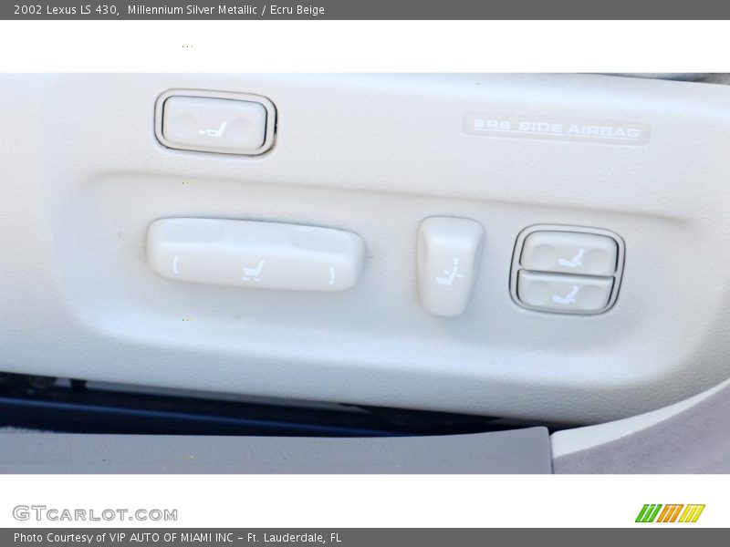 Millennium Silver Metallic / Ecru Beige 2002 Lexus LS 430