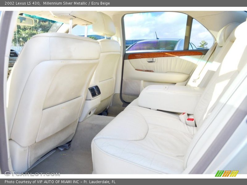 Millennium Silver Metallic / Ecru Beige 2002 Lexus LS 430