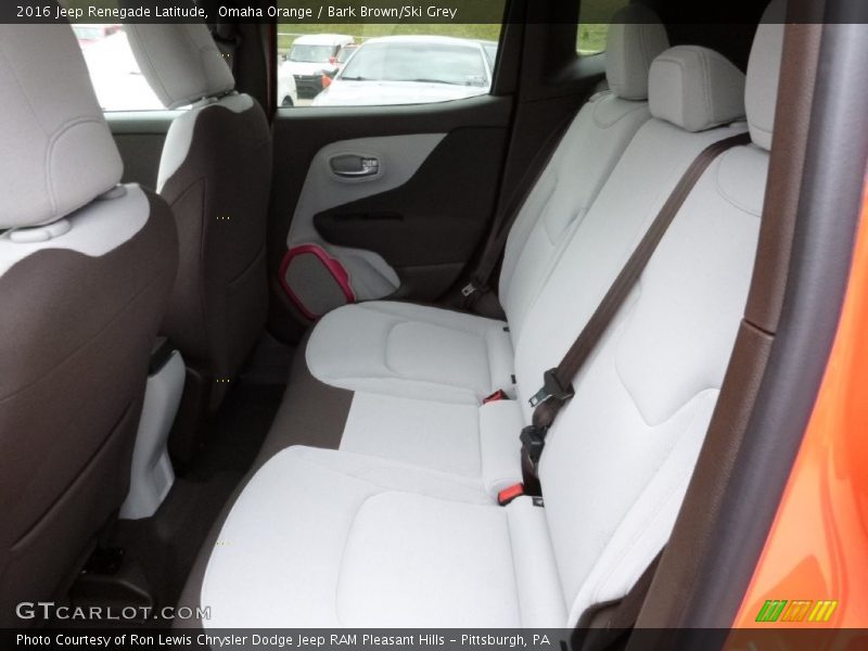 Rear Seat of 2016 Renegade Latitude