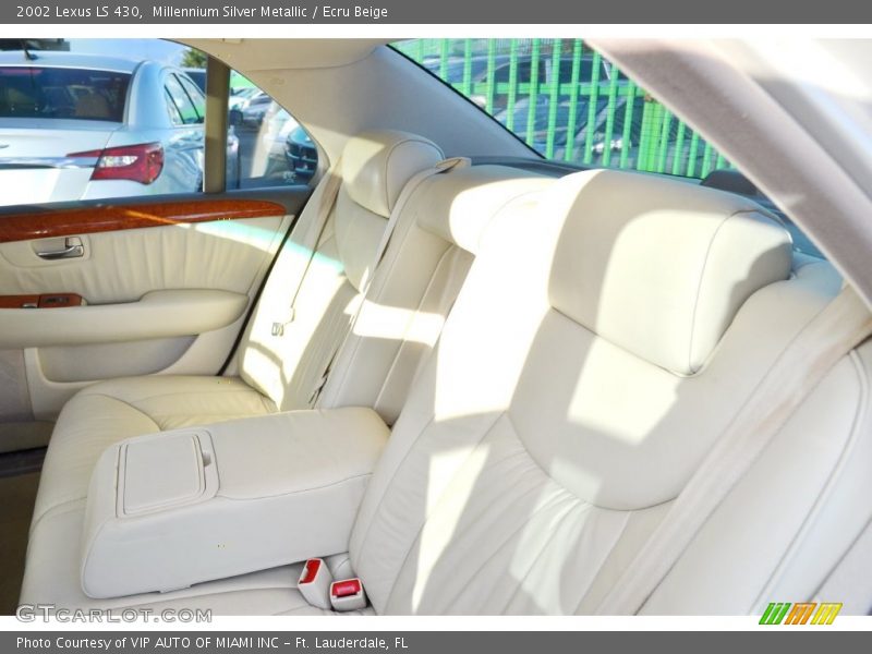 Millennium Silver Metallic / Ecru Beige 2002 Lexus LS 430