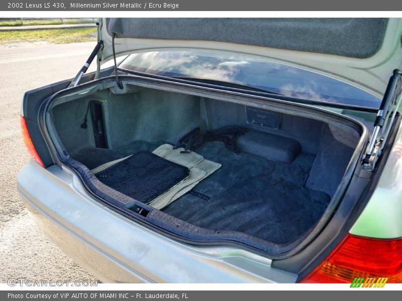 Millennium Silver Metallic / Ecru Beige 2002 Lexus LS 430