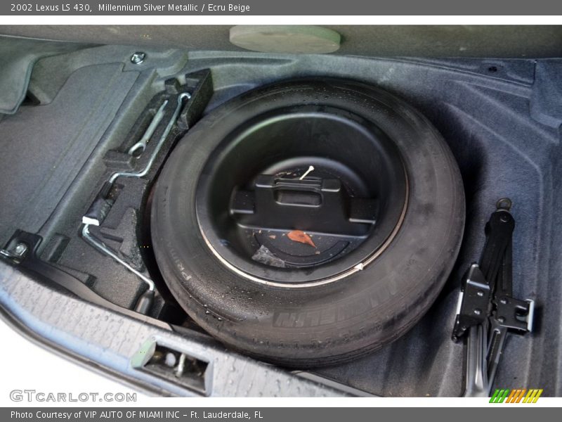 Millennium Silver Metallic / Ecru Beige 2002 Lexus LS 430