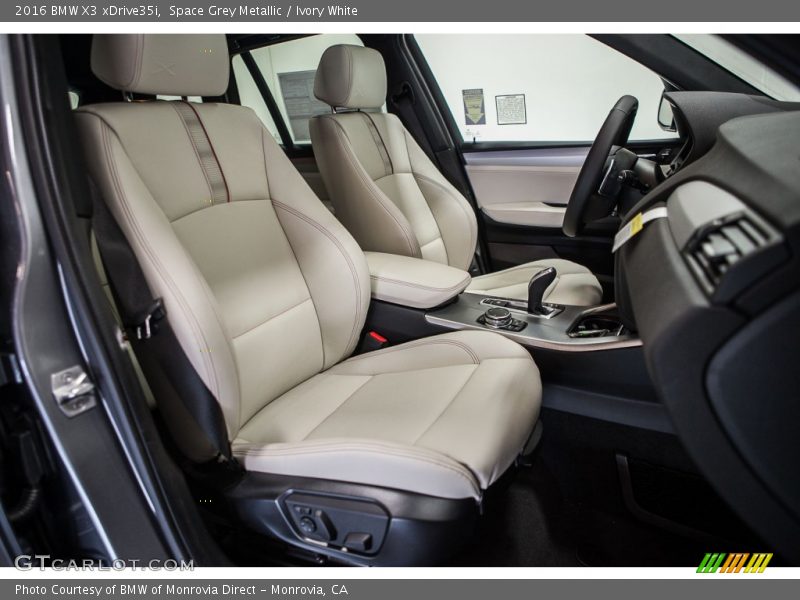 Space Grey Metallic / Ivory White 2016 BMW X3 xDrive35i