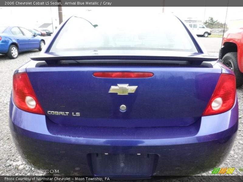 Arrival Blue Metallic / Gray 2006 Chevrolet Cobalt LS Sedan