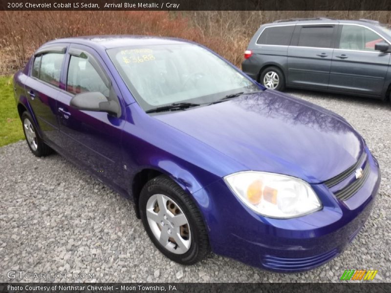 Arrival Blue Metallic / Gray 2006 Chevrolet Cobalt LS Sedan