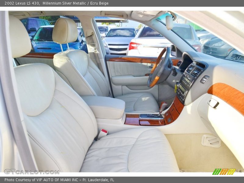 Millennium Silver Metallic / Ecru Beige 2002 Lexus LS 430