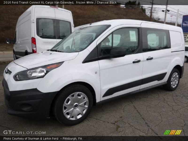  2016 Transit Connect XL Cargo Van Extended Frozen White