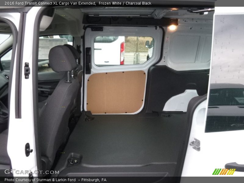 Frozen White / Charcoal Black 2016 Ford Transit Connect XL Cargo Van Extended