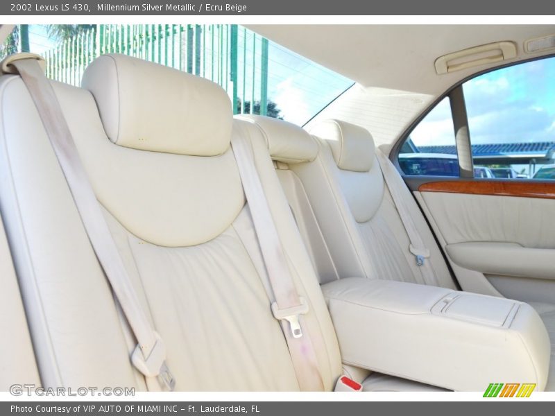 Millennium Silver Metallic / Ecru Beige 2002 Lexus LS 430