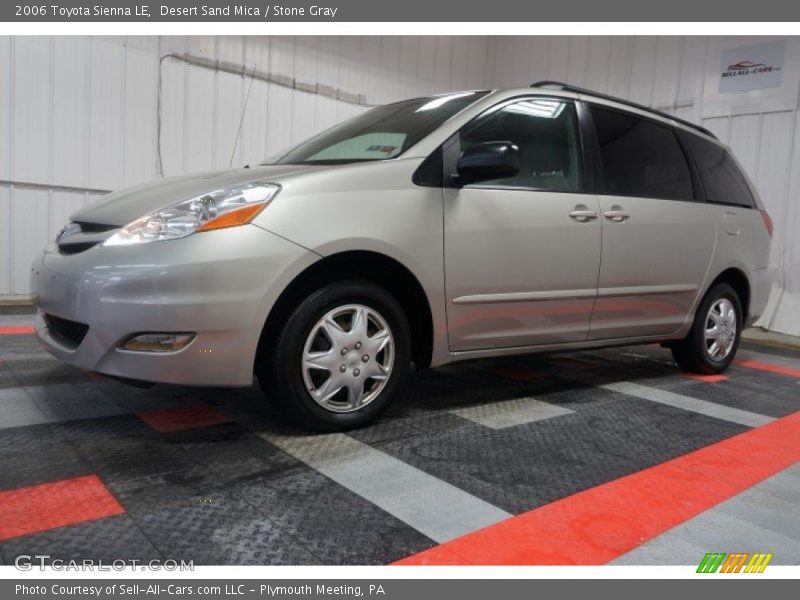 Desert Sand Mica / Stone Gray 2006 Toyota Sienna LE