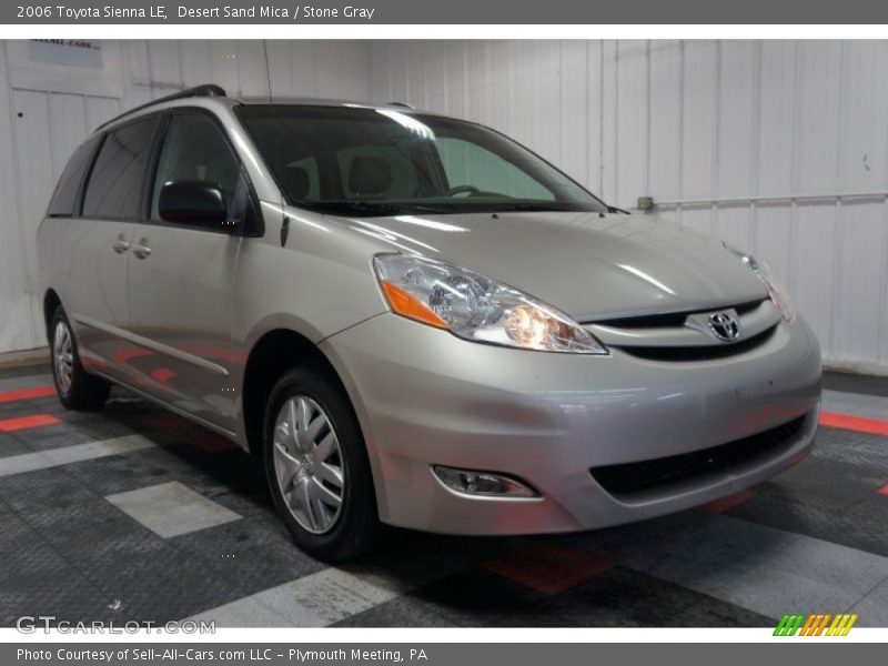 Desert Sand Mica / Stone Gray 2006 Toyota Sienna LE