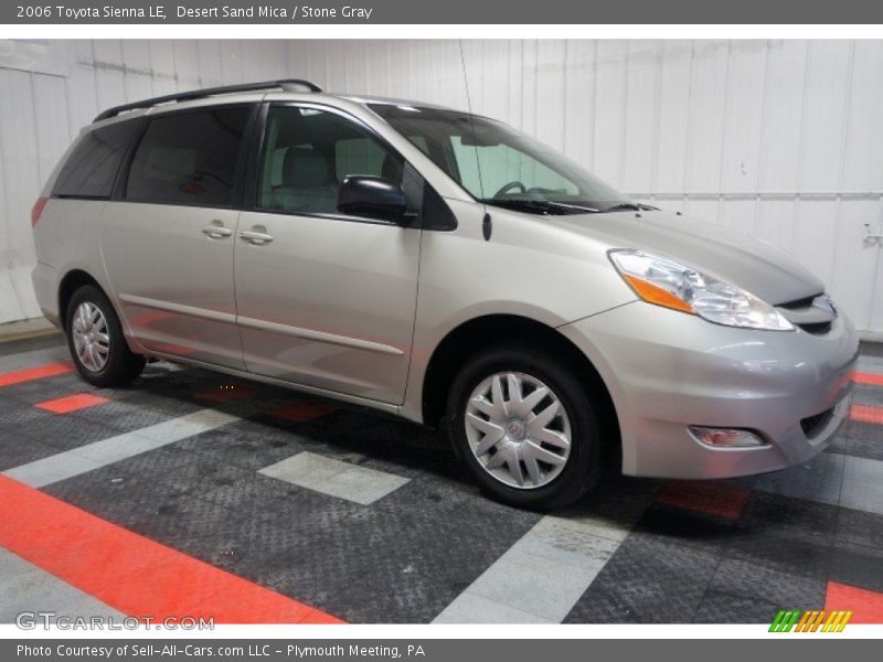 Desert Sand Mica / Stone Gray 2006 Toyota Sienna LE
