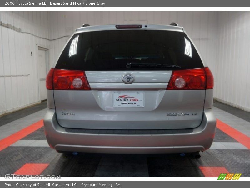Desert Sand Mica / Stone Gray 2006 Toyota Sienna LE
