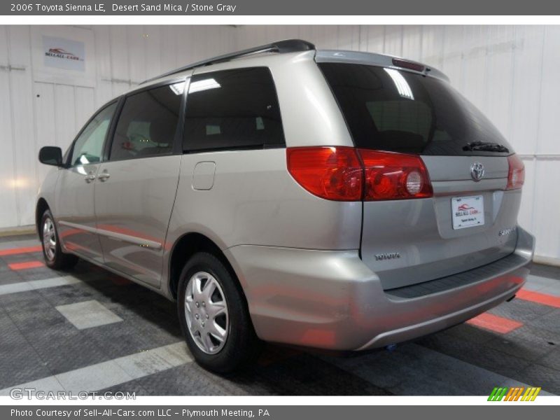 Desert Sand Mica / Stone Gray 2006 Toyota Sienna LE