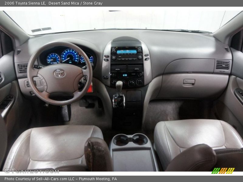 Desert Sand Mica / Stone Gray 2006 Toyota Sienna LE