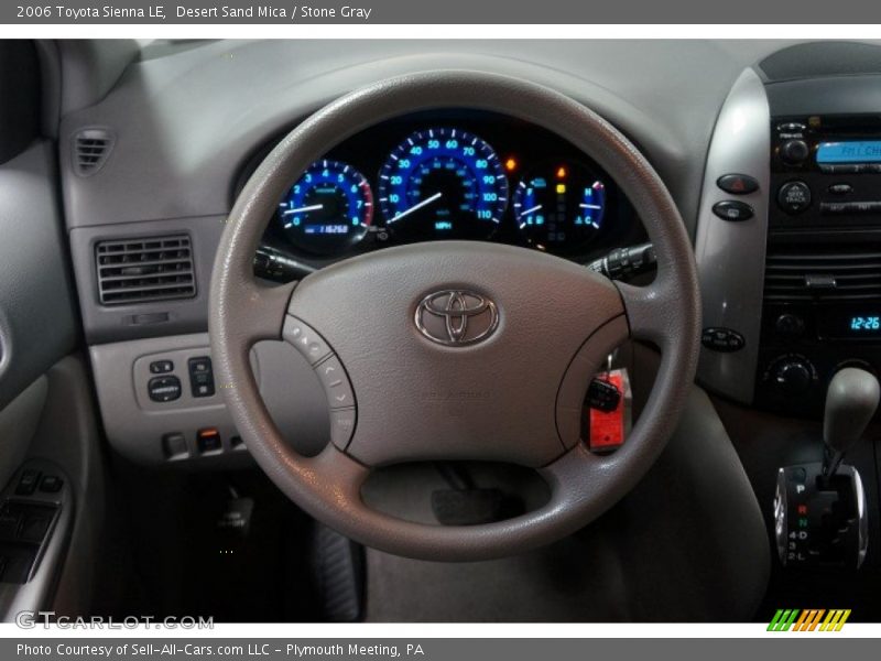 Desert Sand Mica / Stone Gray 2006 Toyota Sienna LE