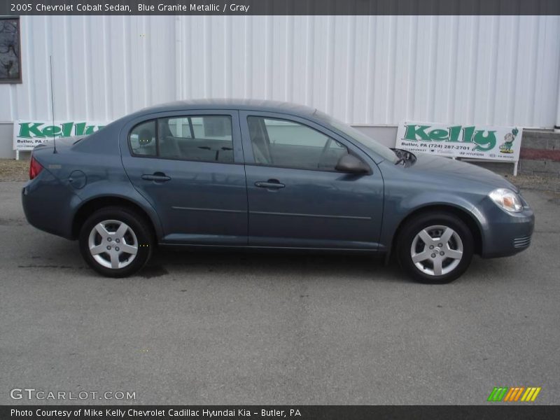 Blue Granite Metallic / Gray 2005 Chevrolet Cobalt Sedan