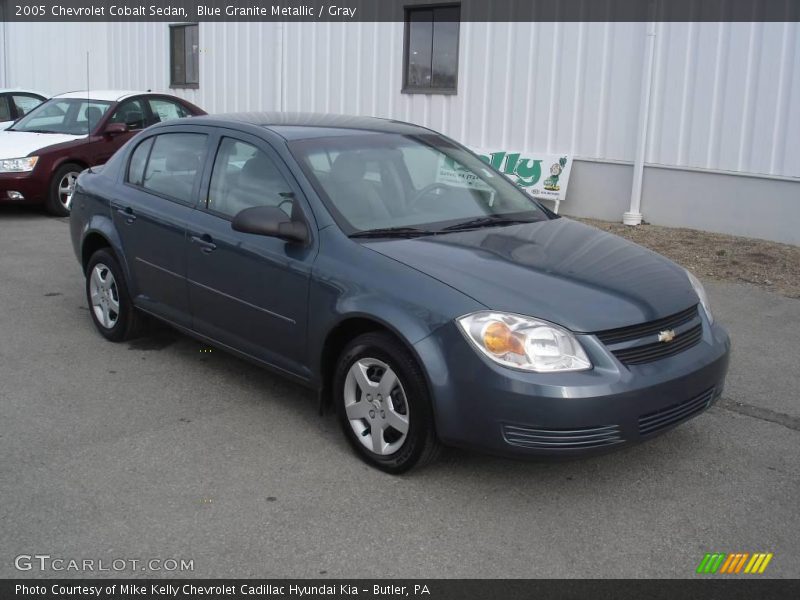 Blue Granite Metallic / Gray 2005 Chevrolet Cobalt Sedan