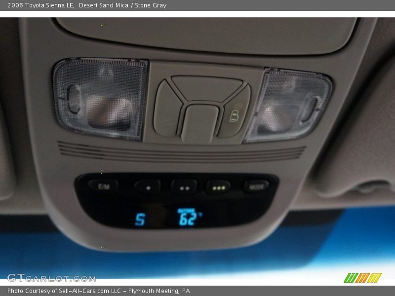 Desert Sand Mica / Stone Gray 2006 Toyota Sienna LE