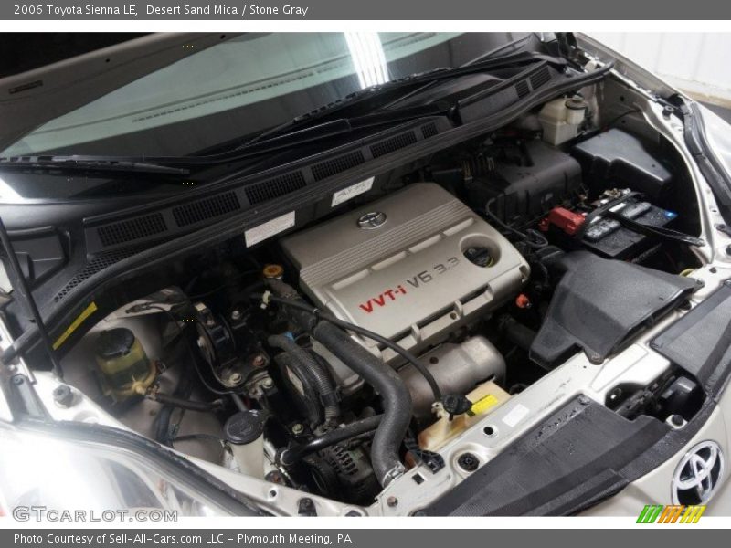 Desert Sand Mica / Stone Gray 2006 Toyota Sienna LE
