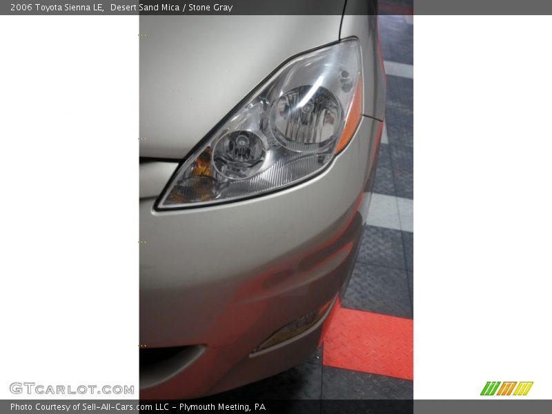 Desert Sand Mica / Stone Gray 2006 Toyota Sienna LE