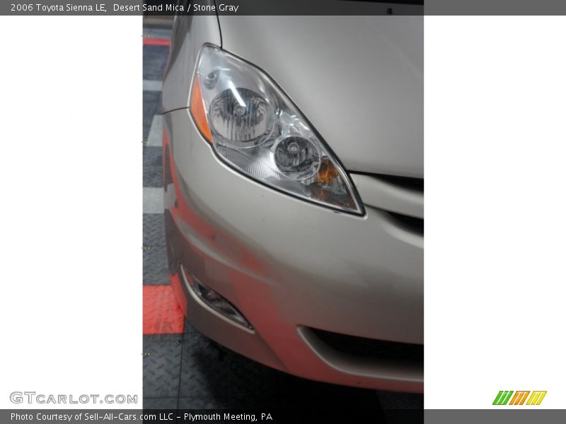 Desert Sand Mica / Stone Gray 2006 Toyota Sienna LE