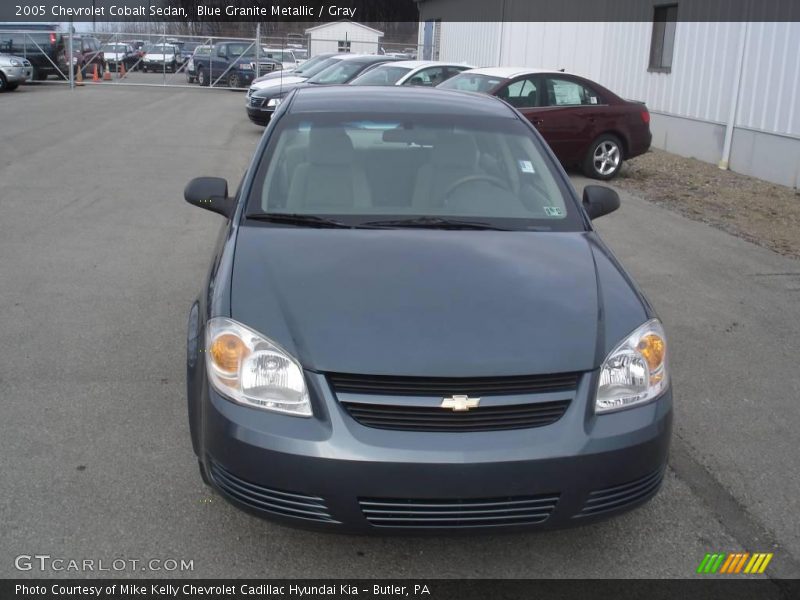 Blue Granite Metallic / Gray 2005 Chevrolet Cobalt Sedan