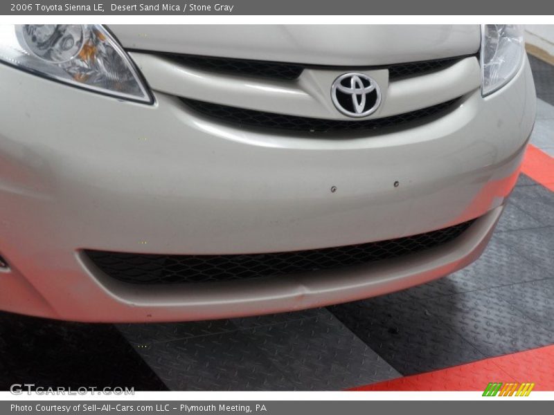 Desert Sand Mica / Stone Gray 2006 Toyota Sienna LE