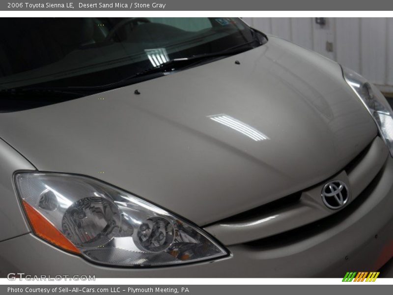 Desert Sand Mica / Stone Gray 2006 Toyota Sienna LE