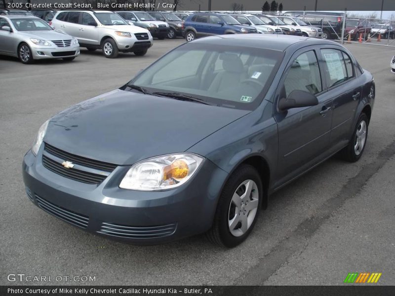 Blue Granite Metallic / Gray 2005 Chevrolet Cobalt Sedan