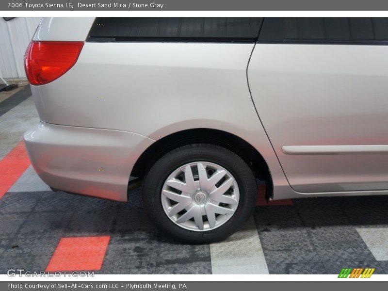 Desert Sand Mica / Stone Gray 2006 Toyota Sienna LE