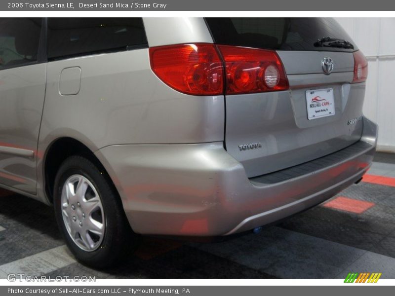 Desert Sand Mica / Stone Gray 2006 Toyota Sienna LE