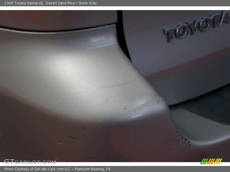 Desert Sand Mica / Stone Gray 2006 Toyota Sienna LE