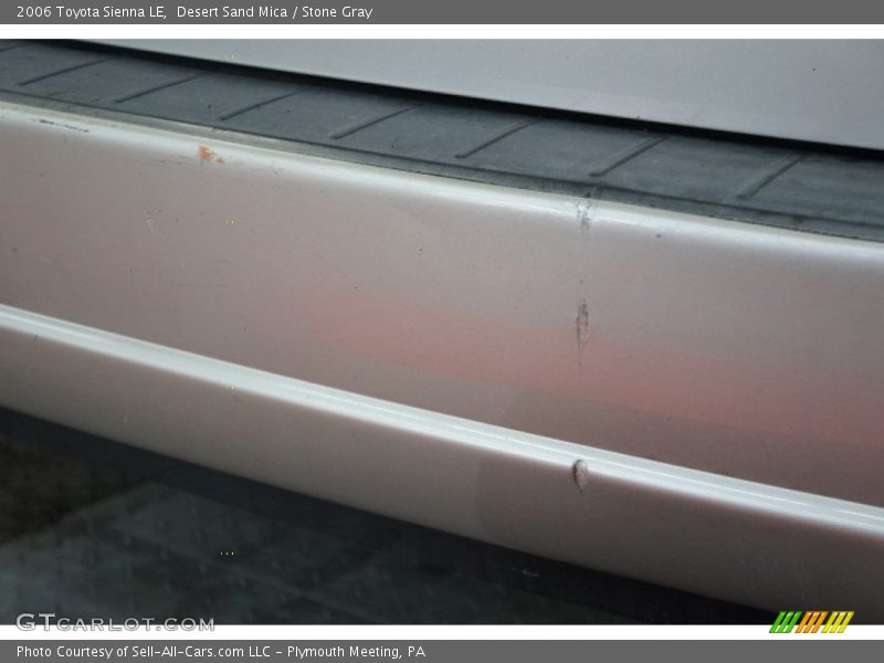 Desert Sand Mica / Stone Gray 2006 Toyota Sienna LE
