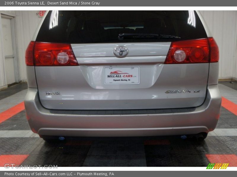 Desert Sand Mica / Stone Gray 2006 Toyota Sienna LE