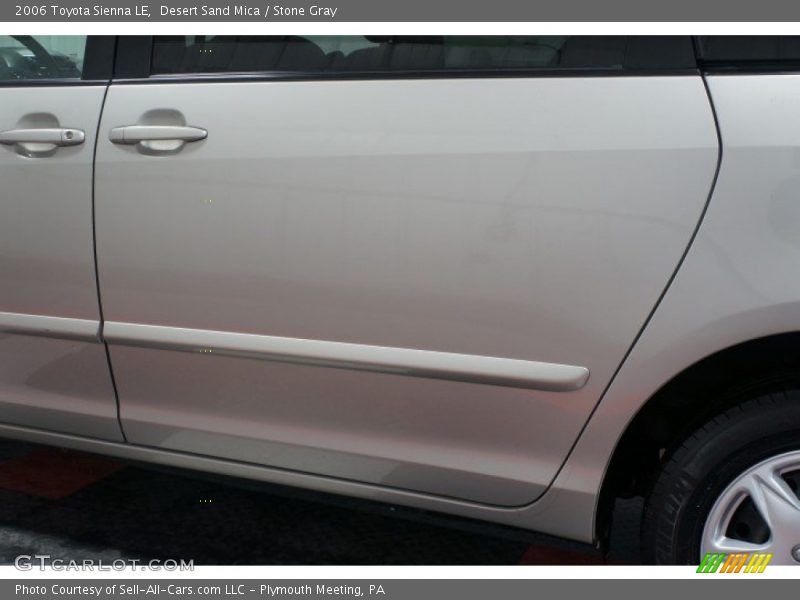 Desert Sand Mica / Stone Gray 2006 Toyota Sienna LE
